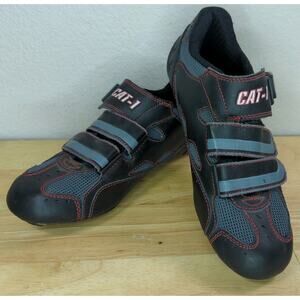 Cat-1 Carbon‎ Fiber Cycling Clip In Peddle Shoe Mens Size 5.5